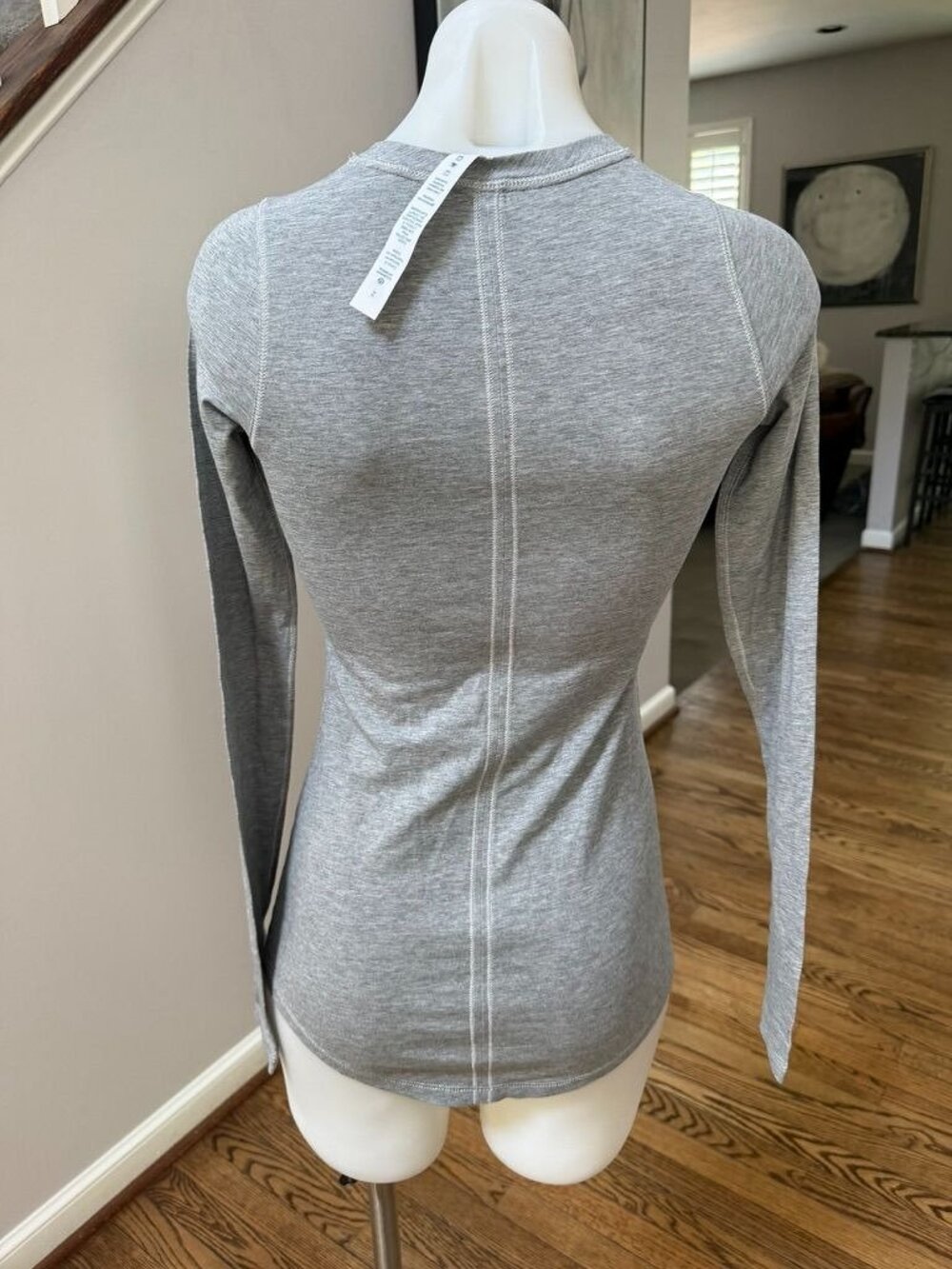 NWOT Lululemon Kitsilano Long Sleeve Grey Size 2